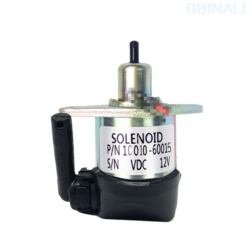 

For Kubota 1c010-60015 Engine Stall Switch Solenoid Valve Flameout Motor Excavator Accessories