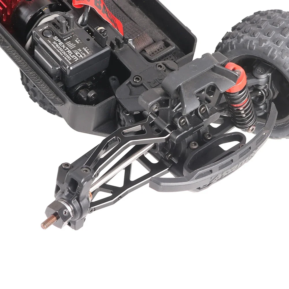 KYX Racing Aluminium Voorwielophanging Set Upgrades Onderdelen Accessoires voor 1/14 1/18 RC Truck Auto ARRMA Graniet Typhon Grom