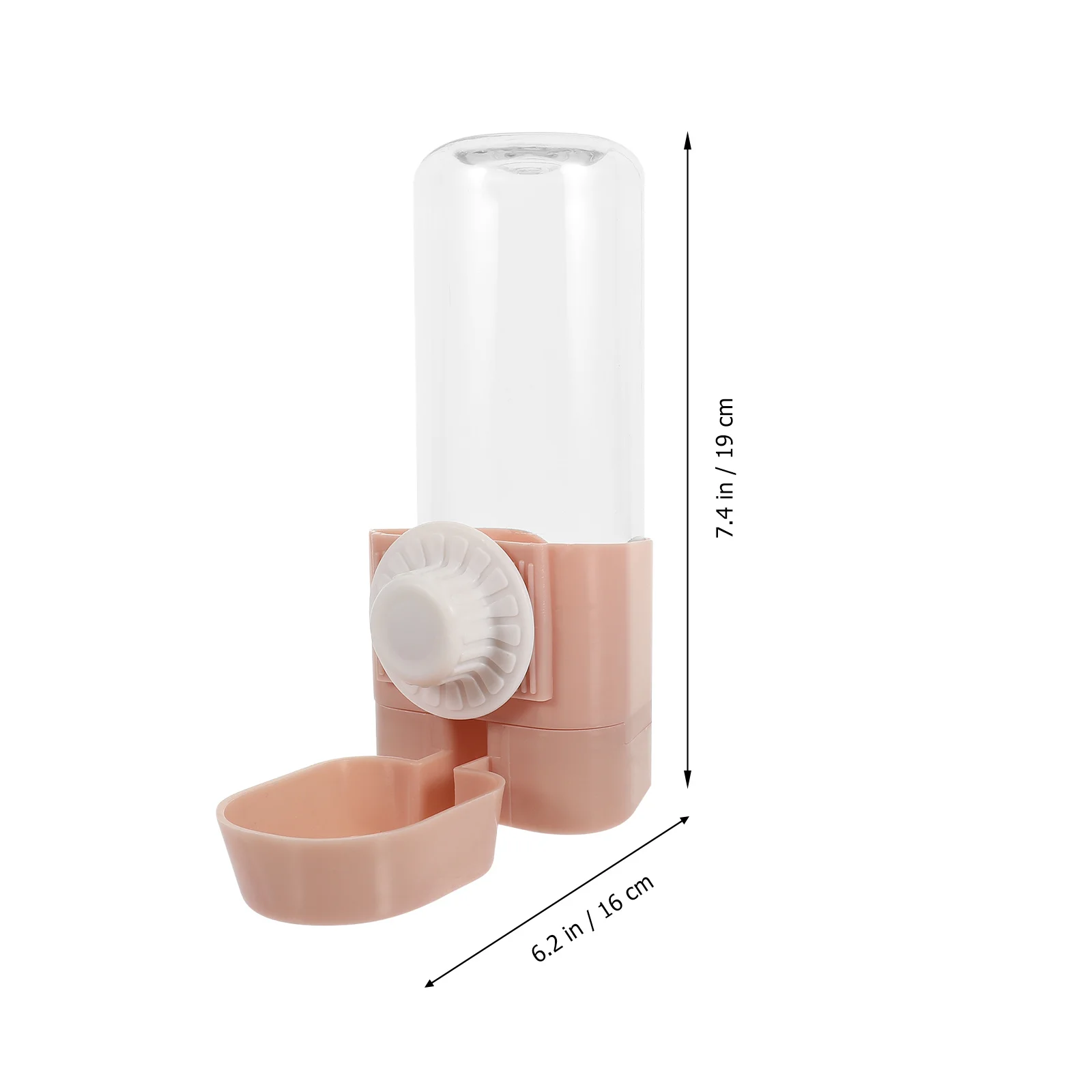 

Water Bottles Pet Drinking Dog for Cats Dispenser Plastic Pink Hanging Multifunctional Pets Portable