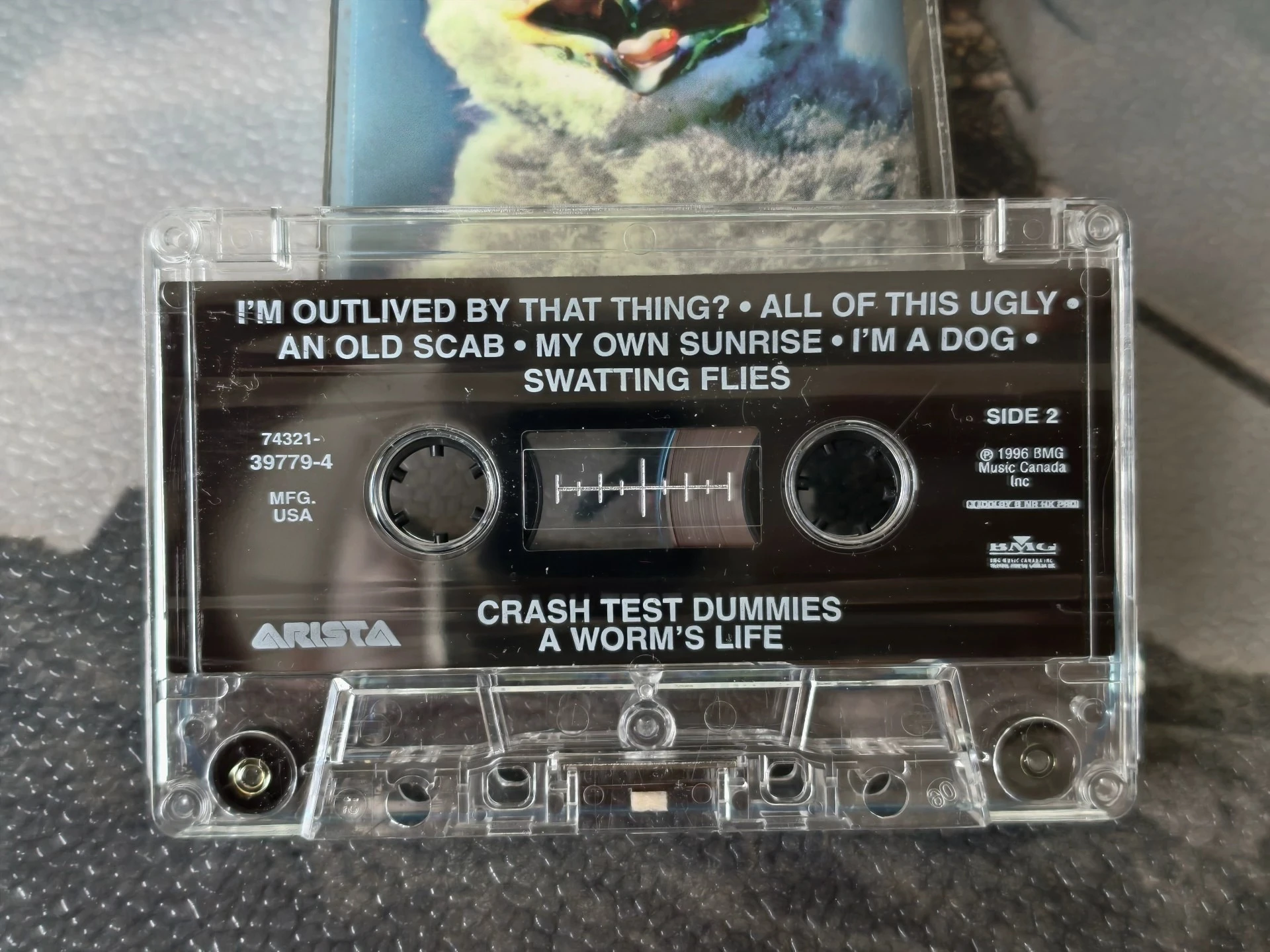Rock Crash Test Manichini Nastro musicale Album di vita del verme Cassette di sovracorrente Cosplay Walkman Registratore Auto Tracce sonore Scatola regalo