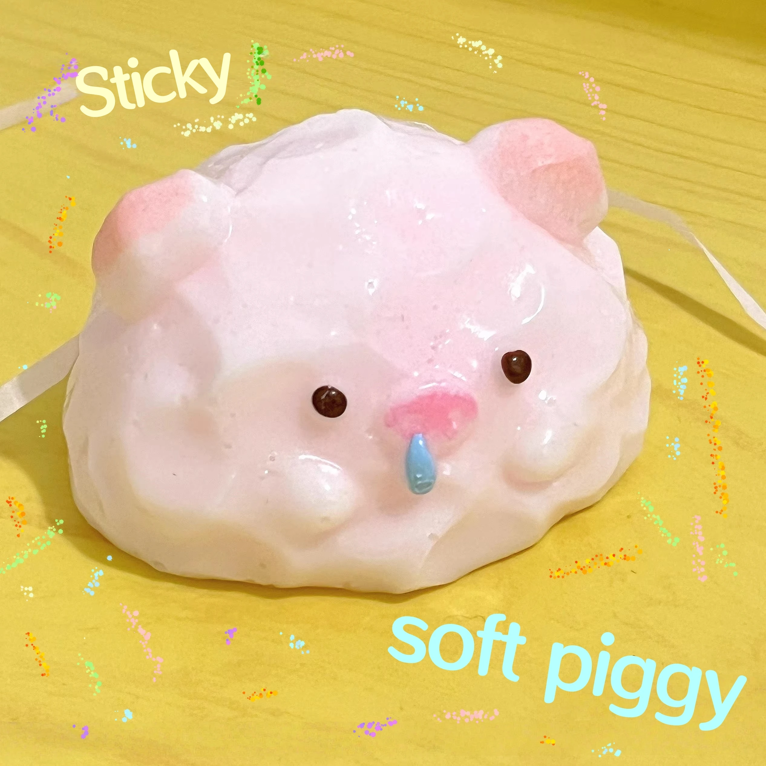 Animaux collants Squishy TPR doux à presser, jouets anti-Stress, balle anti-Stress, jouet sensoriel pour enfants et adultes, cadeau parfait