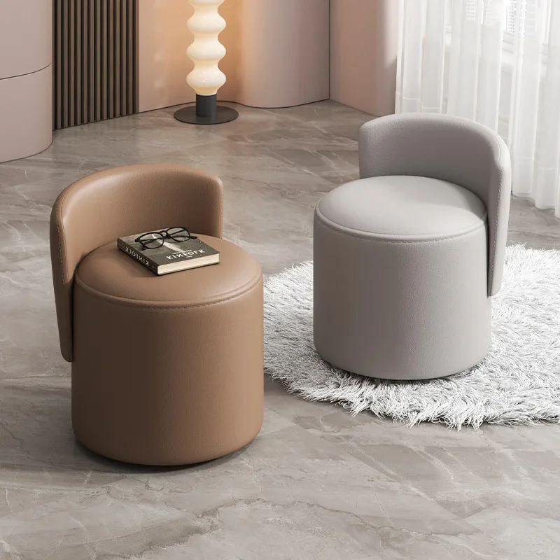 

Living Room Small Chair Simple Low Stool Sofa Stool Footstool Entry Shoe Italian Light Luxury Household Small