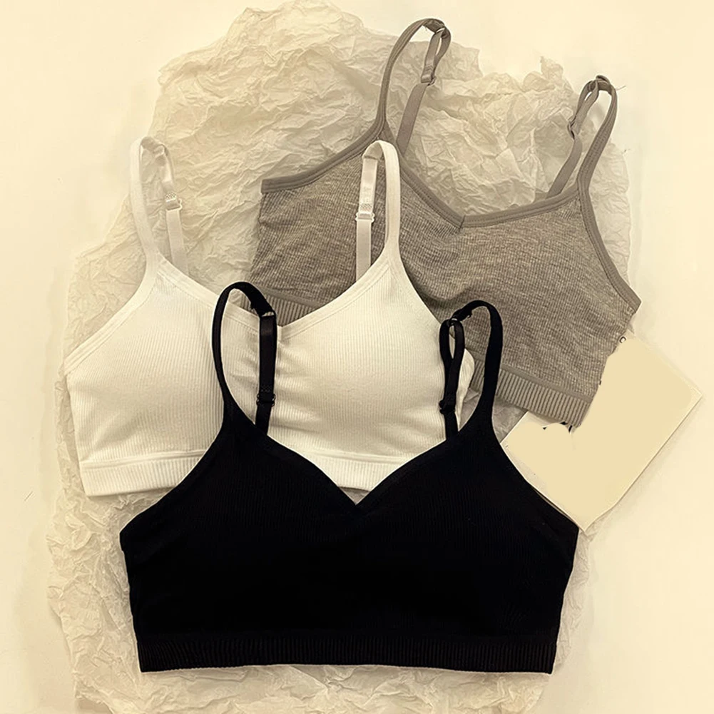 

1 шт., накидка на грудь для девочек-подростков без стального кольца, мягкие бюстгальтеры с регулируемыми бретелями, студенческое нижнее белье, топы-трубы, жилет