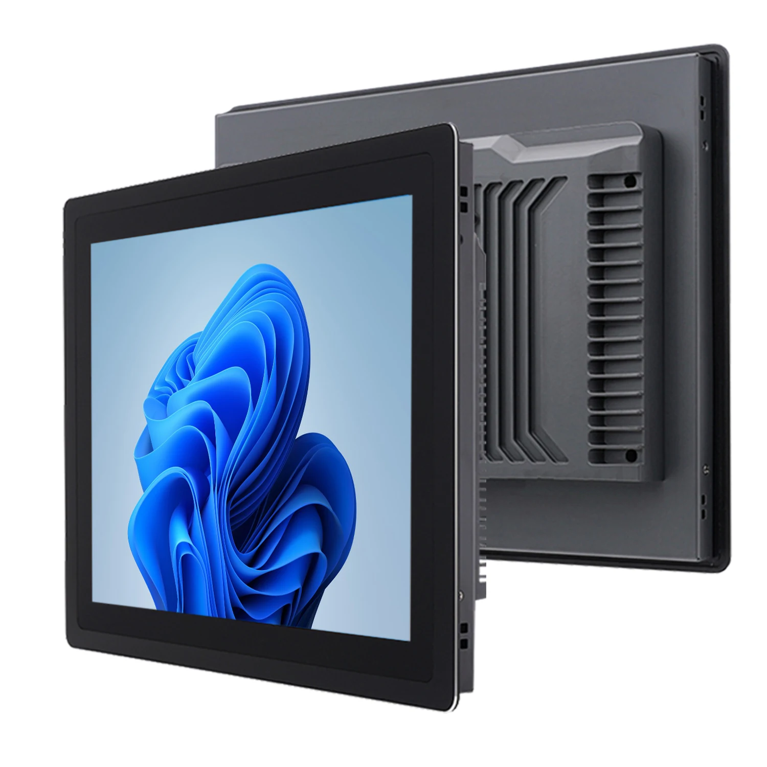 12.1 inch industrial panel pc all-in-one pc J1900 computer with capacitive touch screen built-in WiFi RS232 COM for Win10 pro