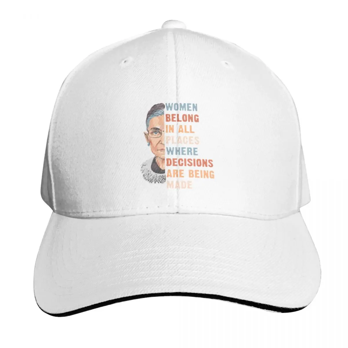 Women Belong In All Place Where Decisions Are Being Made Personalized For Women A Baseball Cap Hat