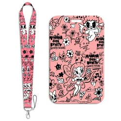 Female Singer Lanyard for Key ID Card Gym Phone Charm Straps USB Badge Holder DIY Neck Strap Hang Rope Keyrings Accessories