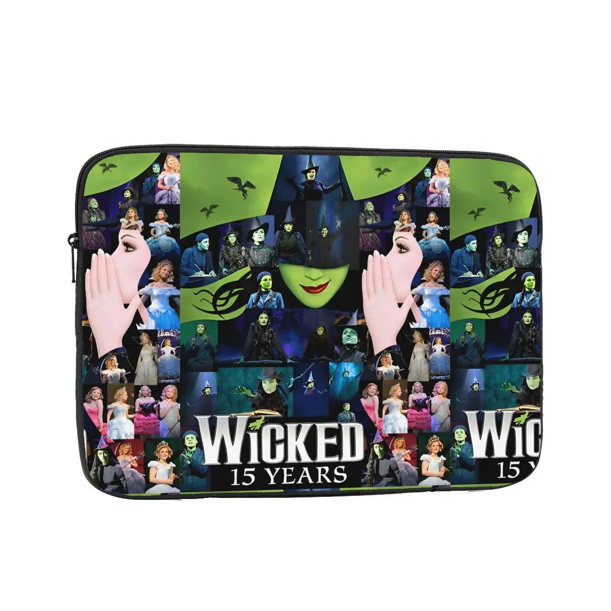 Laptop Notebook Bag Case Epic Musical Fantasy Film Wicked Computer Liner Sleeve  10 12 13 15 17 Inch Shockproof Case Bag