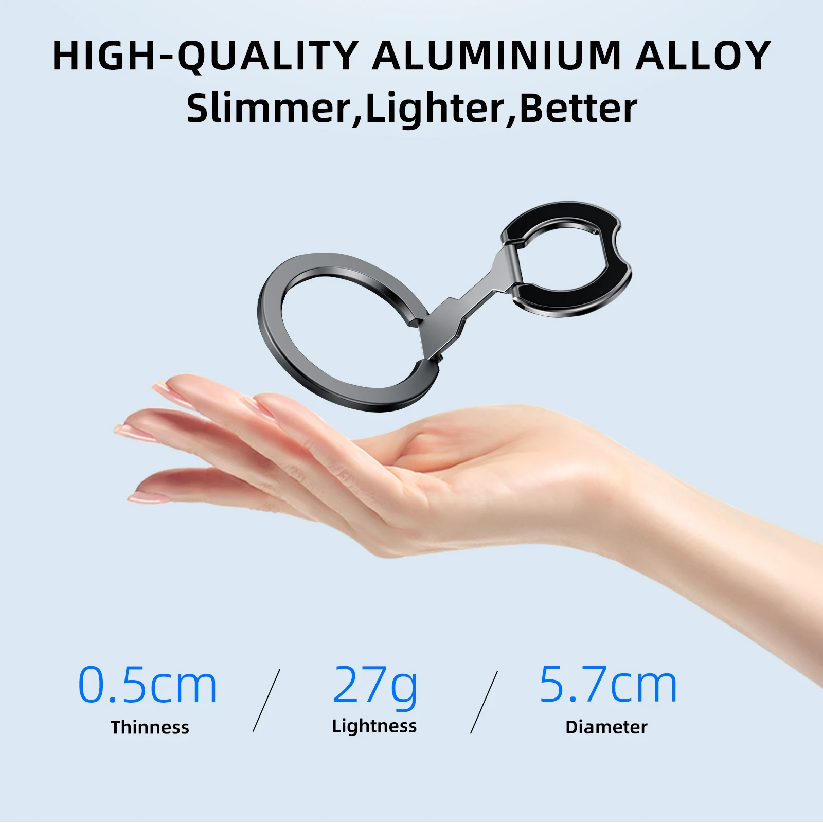 Soporte de teléfono magnético de doble cara para iPhone Android soporte de teléfono plegable con Magsafe para iPhone 16 15 14 13 12 HUAWEI Xiaomi