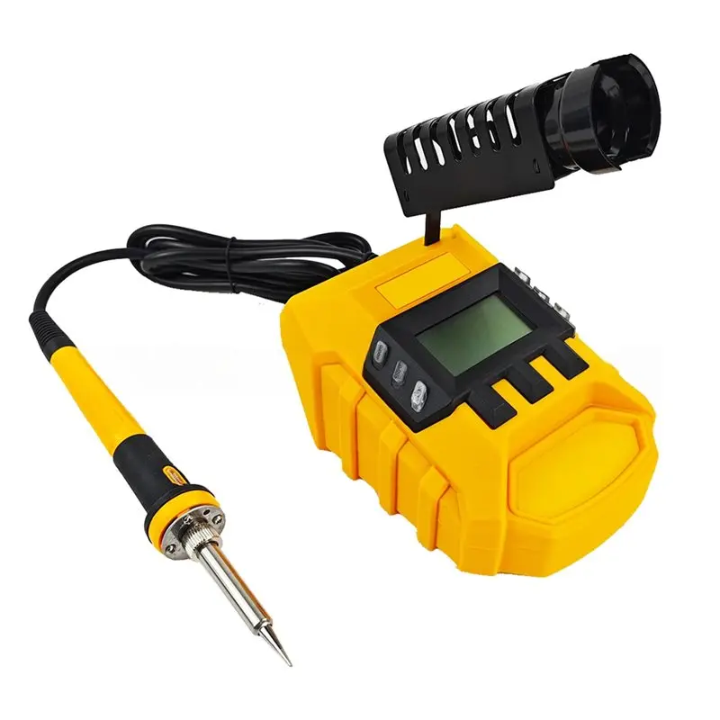 

AT19-For 18V 20V Battery Electric Soldering Iron Wireless Welding Power Tool 300-500℃ Adjustable Fast Heating