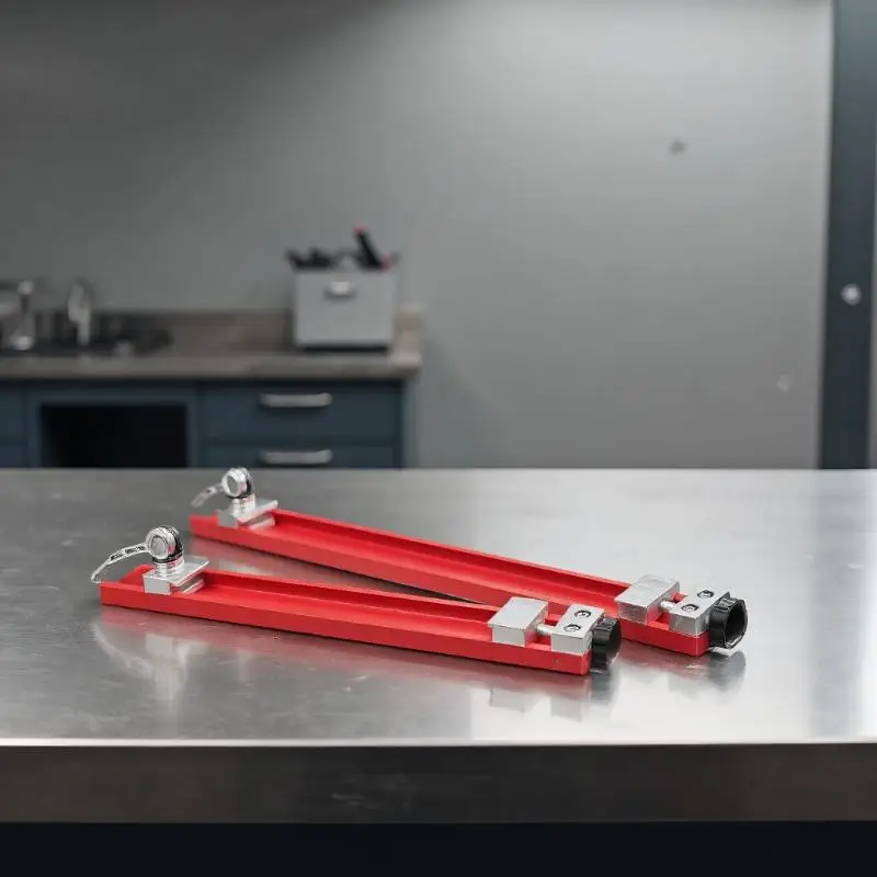 Fijn vervaardigde verstelbare cirkelzaagbaangeleider, bodemplaat van aluminiumlegering Onderdelen voor houtbewerkingsgereedschap.