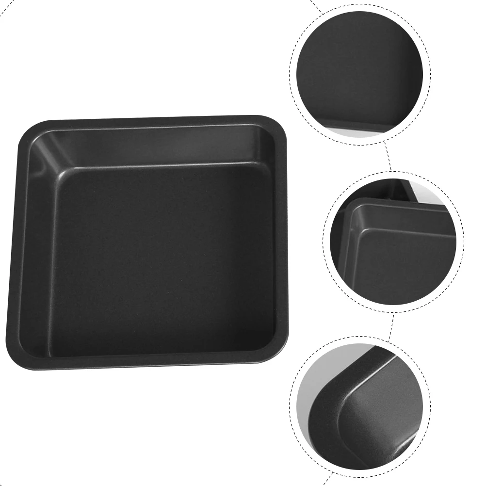 

Non-stick Baking Tray Household Accessory Nonstick Cake Pans Bread for Square Carbon Steel