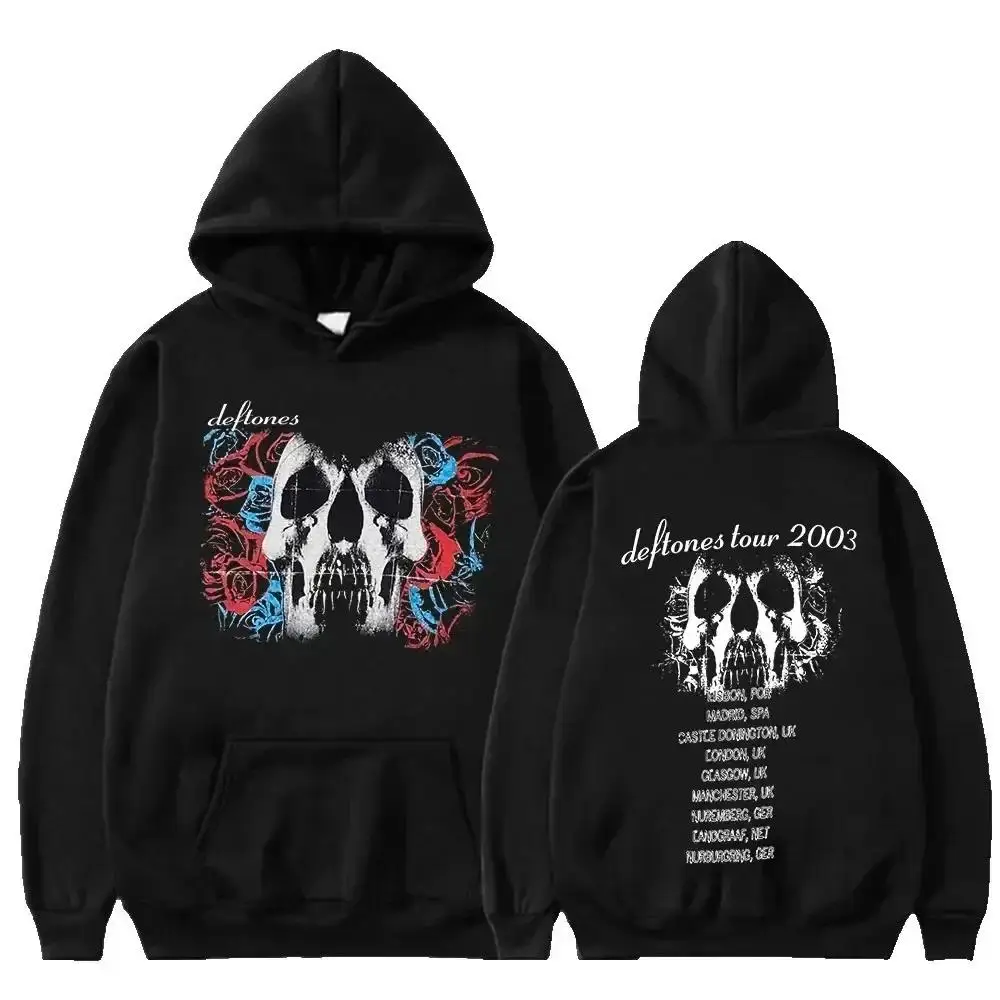 

Новый Deftones модный популярный принт с капюшоном для мужчин и женщин большие размеры толстовки в стиле ретро в стиле панк унисекс индивидуальная уличная одежда