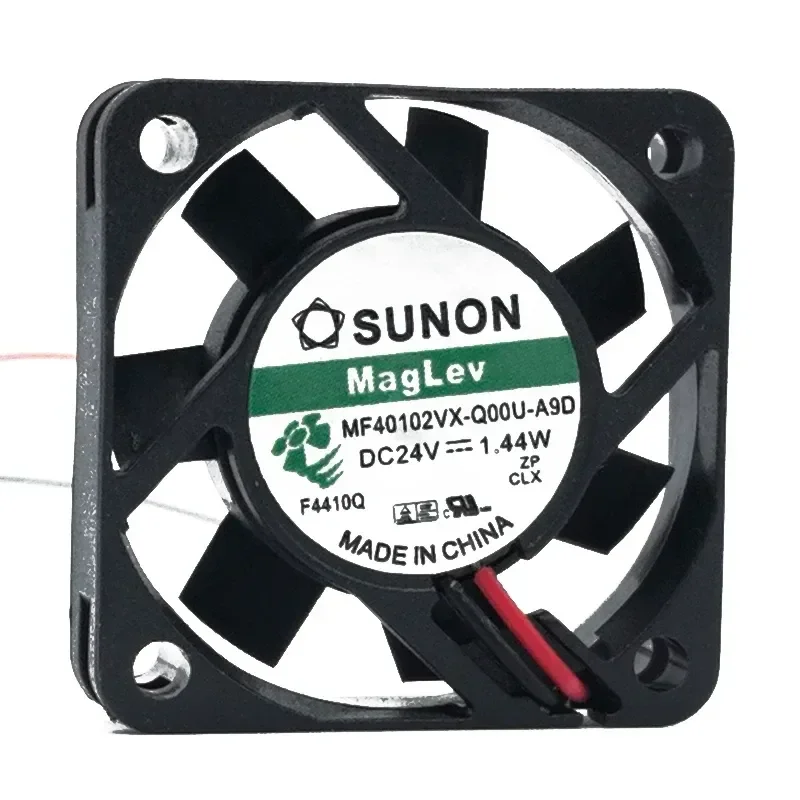 MF40102VX-Q00U-A9D for SUNON 4010 24V 1.44W 2-Wire Silent Brushless DC Cooling Fan for Built-In Applications