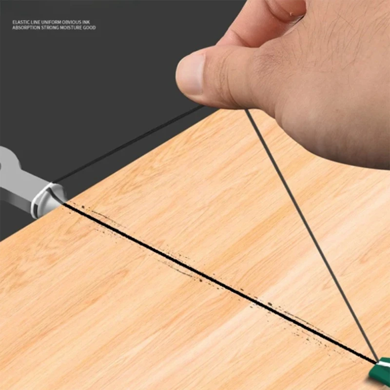 Woodworking Ink Fountain Automatic Drawing Line Marker Carpentry Building Construction Ground Marking Scriber