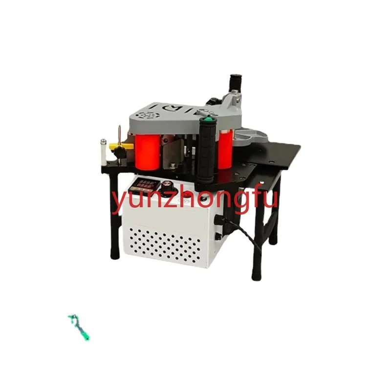 

1200W Small Manual Edge Banding Machine Double Side Gluing Portable Edge Bander Woodworking Equipment 220V