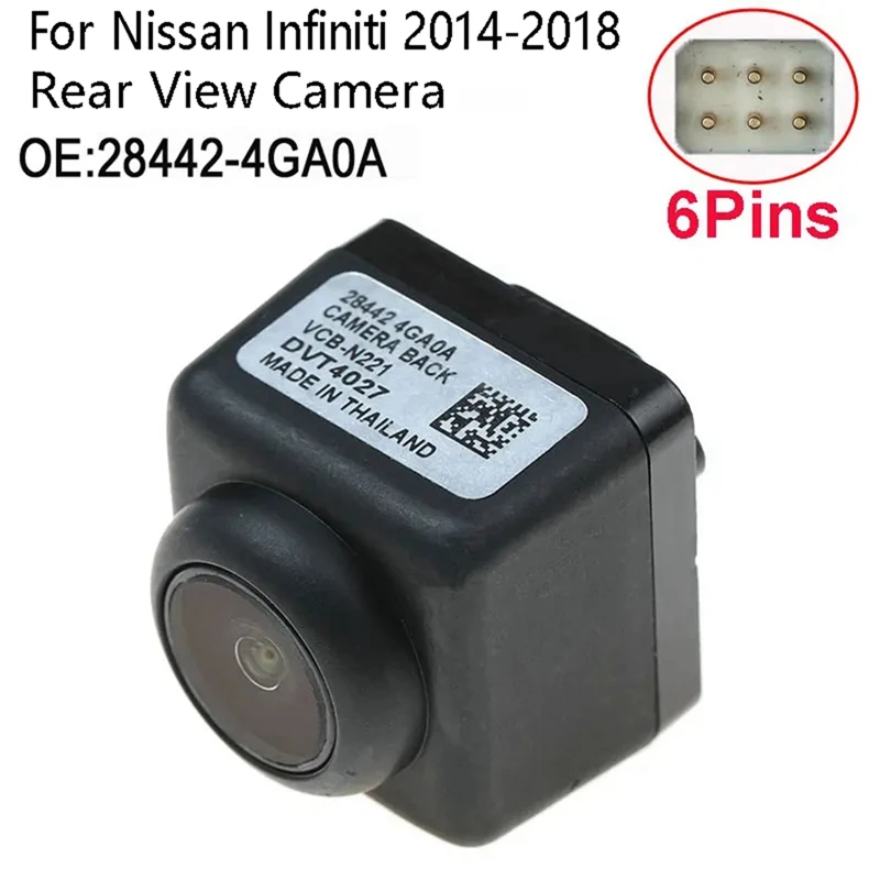 

Камера заднего вида 284424GA0A для Nissan Infiniti 2014-2018, парковочная камера 28442-4GA 0A, запасные части, 1 шт.