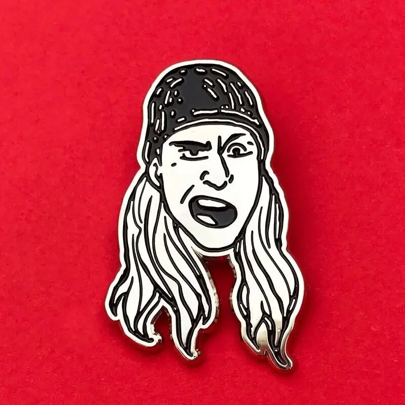 Jay and That Silent Bob Series Enamel Pin Classic Movie Same Metal Brooch Lapel Badge Collection Jewelry Accessories