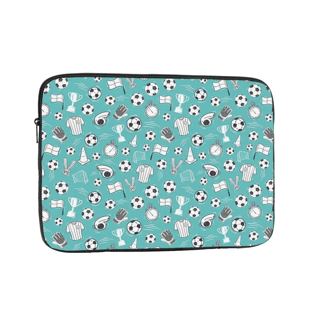 Soccer Pattern Football Pattern Notebook Laptop Bag Case Pouch 10 12 13 15 17Inch For Macbook Air Pro Tablet Shockproof Case Bag