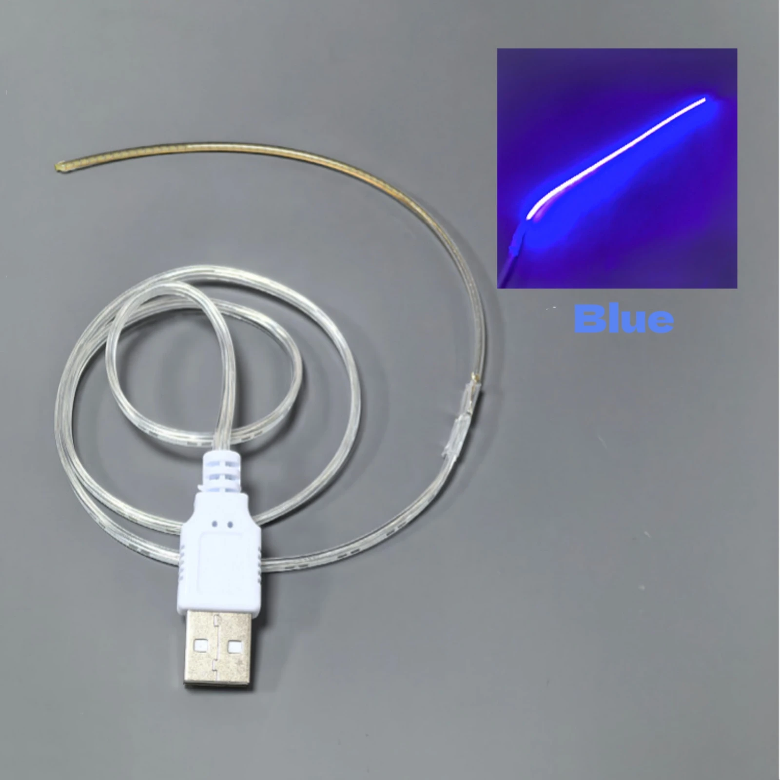 DC 5V USB LED-Filament flexibel 360° ° Leuchtende leuchtende biegsame DIY kreative Edison-Glühbirne, Lampenteile, Diodenbeleuchtung
