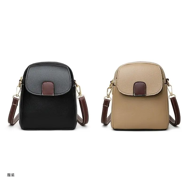 

D0UD Mini Square Bags Bag Crossbody Shoulder Bag for Women PU Leather Bag