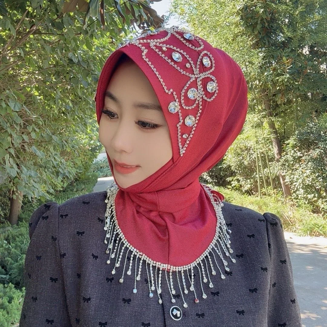 

Hijab Muslim Women Shawl Headscarf Freeshipping Luxury Tassels Scarf Malaysia Prayer Kufi Islam Saudi Arabia Fashion New 05253