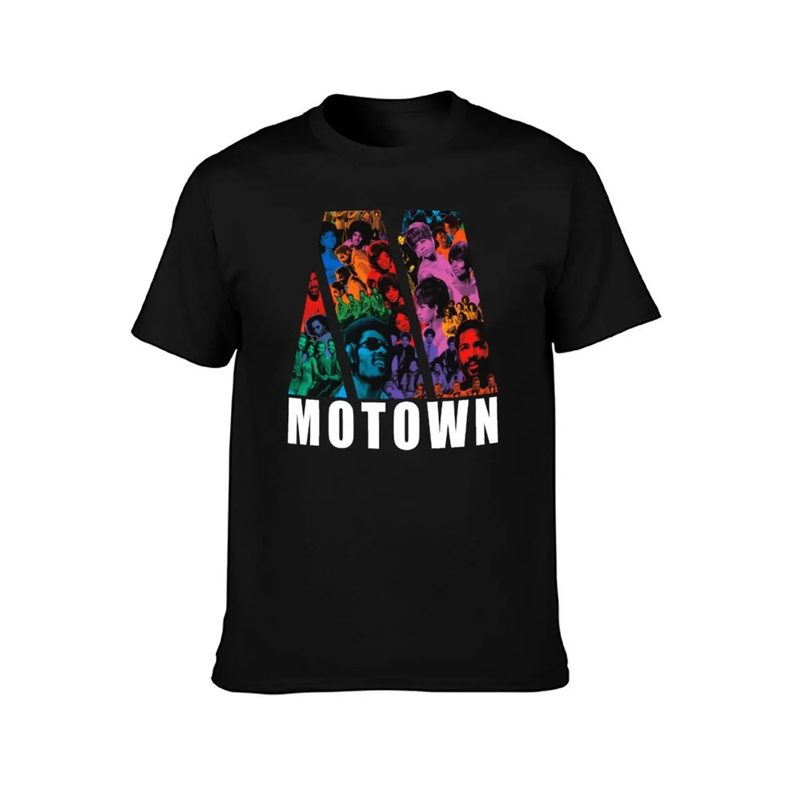 Tamla Soul Motown Collective Sixties Seventies vintage record label collage pop art T-Shirt Summer Casual Cotton Tee