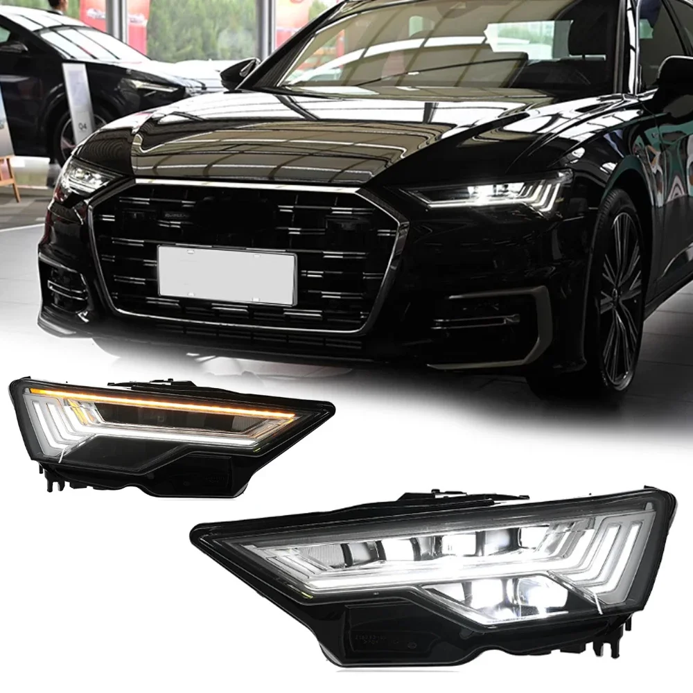 

Styling LED HeadLights For AUDI A6L A6 C8 19-24 High Style Led DRL Car Head Lamp Assembly Signal Accessories Modified Lamp