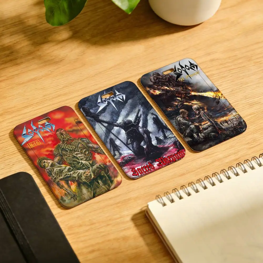Fashion Band S-SodOm-M Holder Lanyard Card Cover Student Campus Hanging Neck Bag Card ID Card Holders Key Gifts