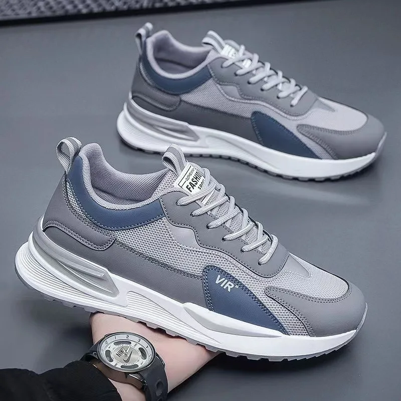 

Spring Summer Men Mesh Sneaker Sports Shoes Patchwork Walking Shoes German Training Footwear