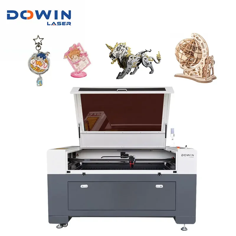 Upgraded 100W/130W CO2 L aser Cutting Machine 1390 L aser Tube Acrylic Wood MDF Leather Cutting Hiwin Retail Gear Engine