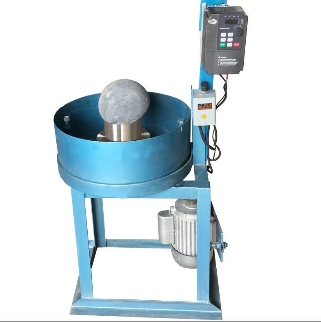 

Adjustable speed ball machine to operate various precious jade processing equipment