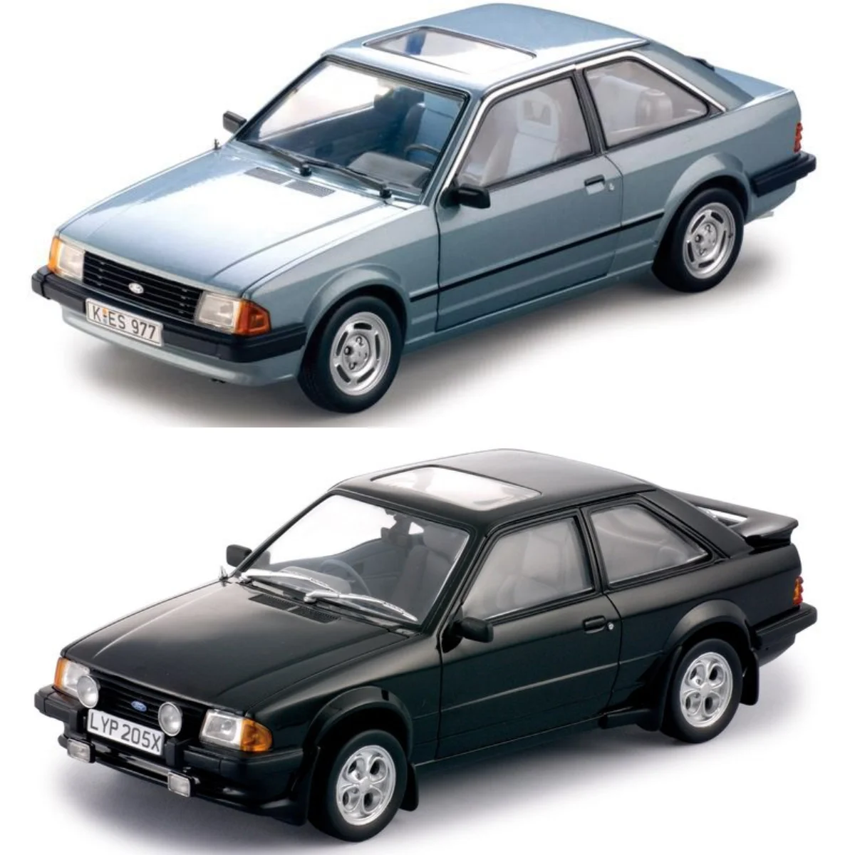 

SunStar 1:18 For Escort MK3 Glsaloon 1981 Simulated Limited Edition Alloy Static Car Model Toy Gift