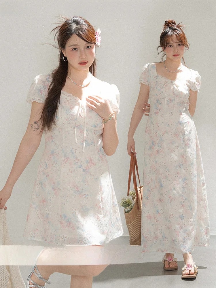 

Новая коллекция: Длинная юбка А-силуэта больших размеров для женщин, с вырезами, стройнящая, в корейском стиле, для повседневной носки