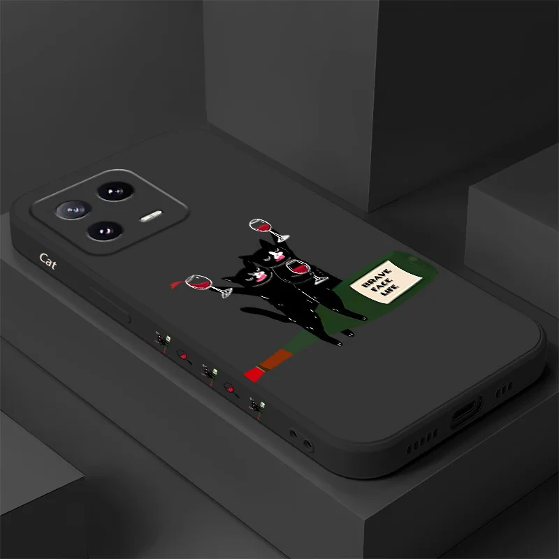 

Happy Time Phone Case For Xiaomi Mi 15 14 14T 13 13T 12 12X 12T 12S 11 11T 10 10T 9 9T Pro Lite Liquid Silicone Cover