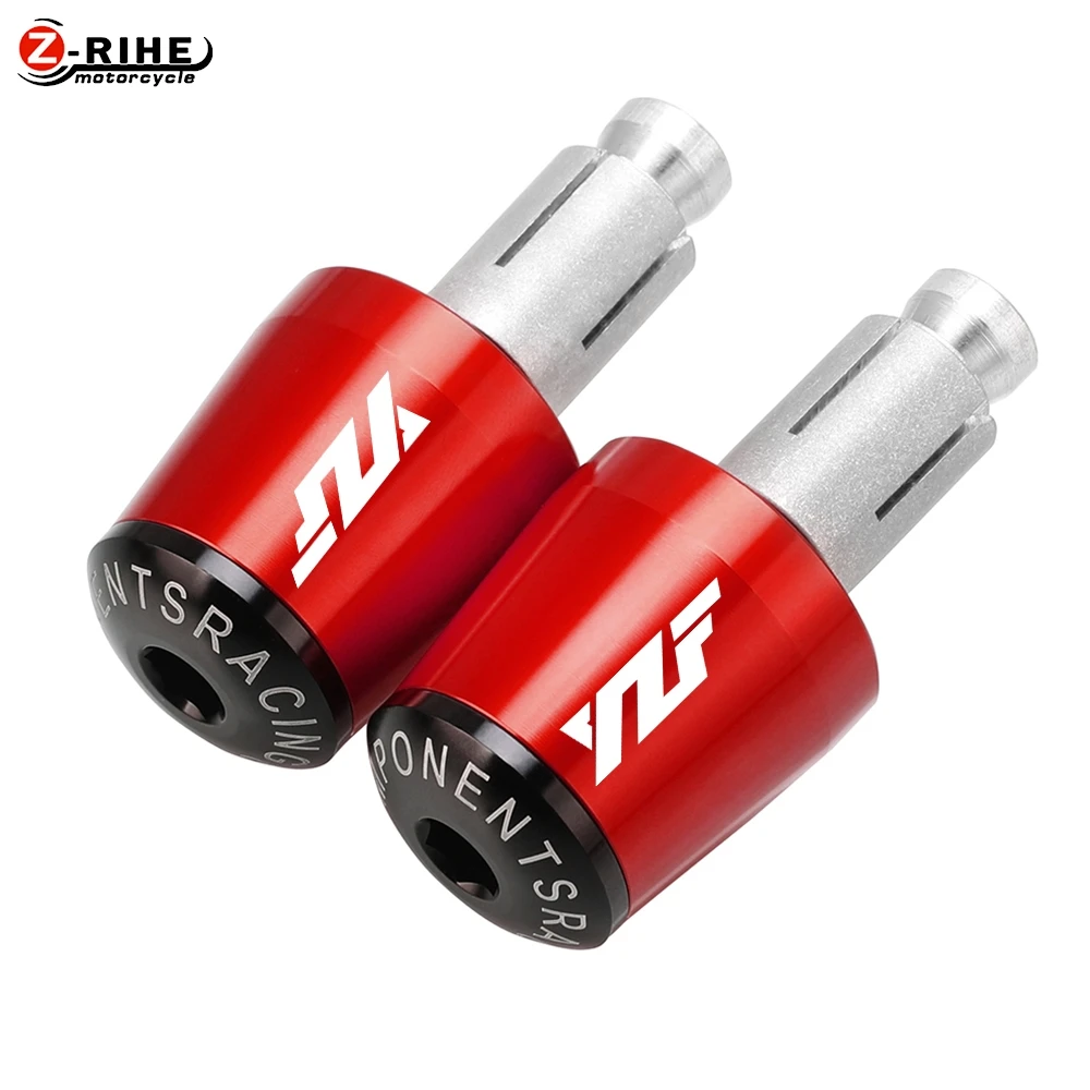 For YAMAHA YZFR1 YZFR3 YZFR6 YZF R125 YZF600R Thundercat Motorcycle Accessories 7/8'' Handle Bar End Weights Handlebar Grips Cap