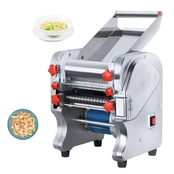 750W 220mm Wide Commercial Electric Noodle Pressing Machine Stainless Steel Pasta Maker…