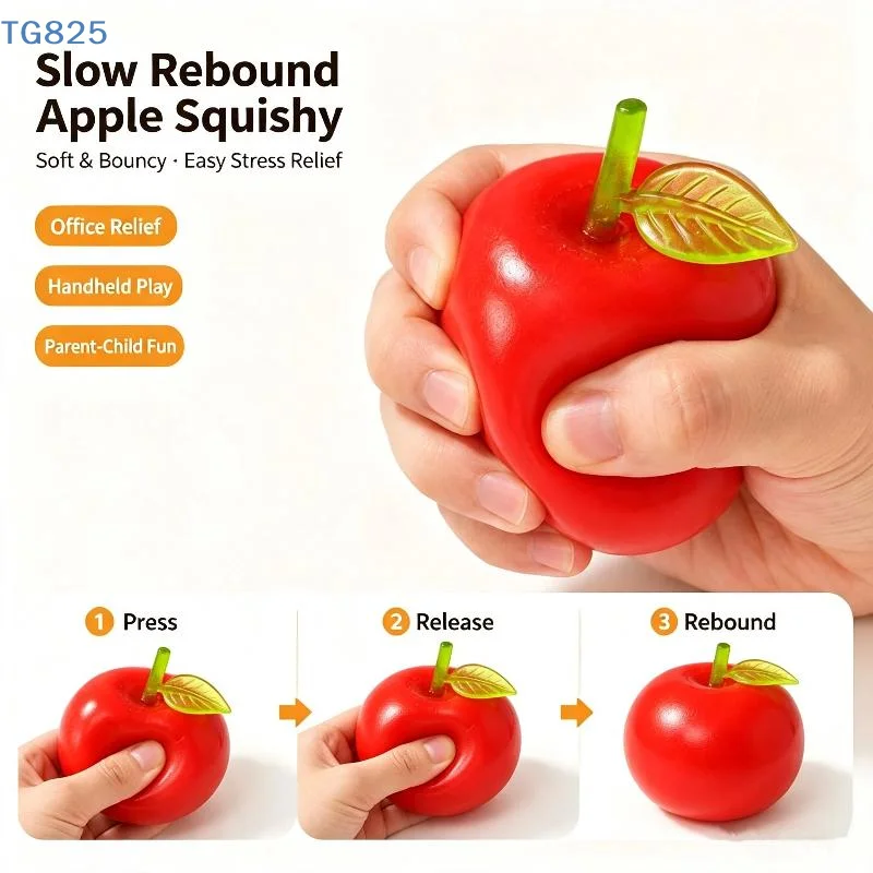 【AN】Stress Relief Slow Rebound Squeeze Ball Christmas Shaped Fidget Toy for Adult Desk Decor Decompression Xmas Souvenirs