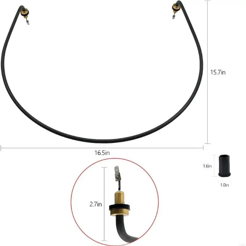 L8RE 115V التدفئة الكهربائية جزء المطبخ أدوات المطبخ إكسسوارات غسالة الصحون جزء التدفئة الكهربائية بديل الفولاذ المقاوم للصدأ