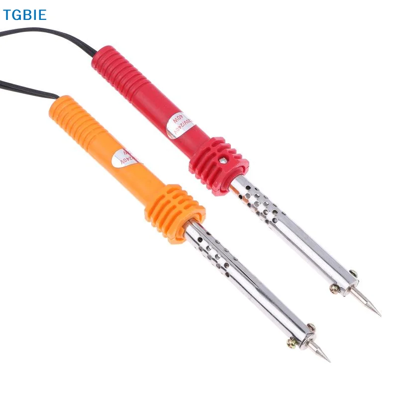 [TL]【TL】40W Electric Soldering Iron Solder Pen European/American Plugs Soldering Iron Pixel Tools Portable DIY Welding Tools