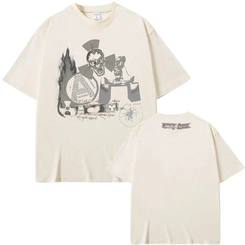 

OCTANE COLLAGE TEE 2026 New Don Toliver T-shirt American rapper Graphic Printing 100%Cotton Tee-shirt Unisex High Quality Tops