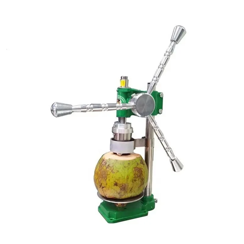 Stainless Steel Tender Coconut Opening Machine Manual Coconut Drilling Tool Green Coconut Hole Opening Cutting Tool