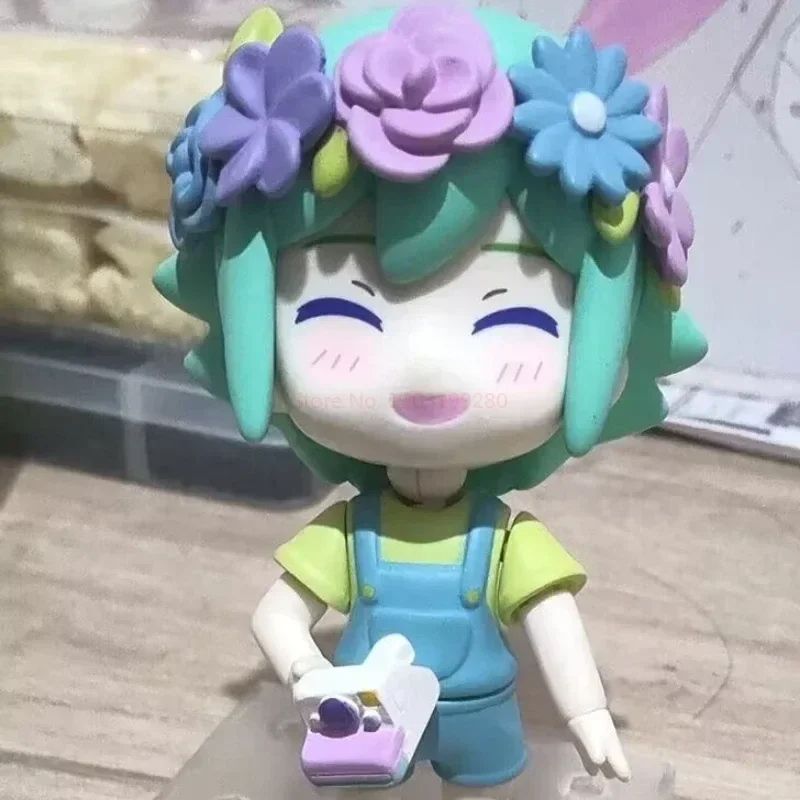 The Omori Figure Anime Basil Chibi Figure Pvc Action Model Toys Anime Figure Anime Action Figure Cute Kawaii Collection Boxed