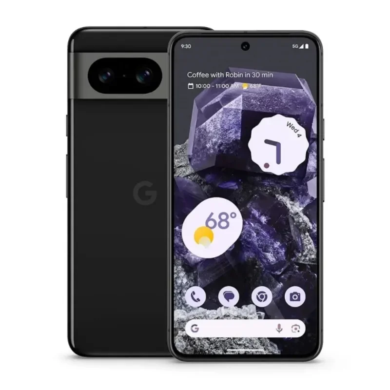 Google Pixel 8 5G Network Unlocked Cellphone 6.2'' OLED Display 8GB RAM 128GB Storage Camera NFC Android Smart Phone