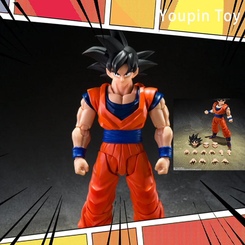 Figura de Acción Coleccionable de Anime de PVC, 100% Original de Bandai, Shf Dragon Ball Z, Goku Cell Games Saga, Good Saiyan, 2026
