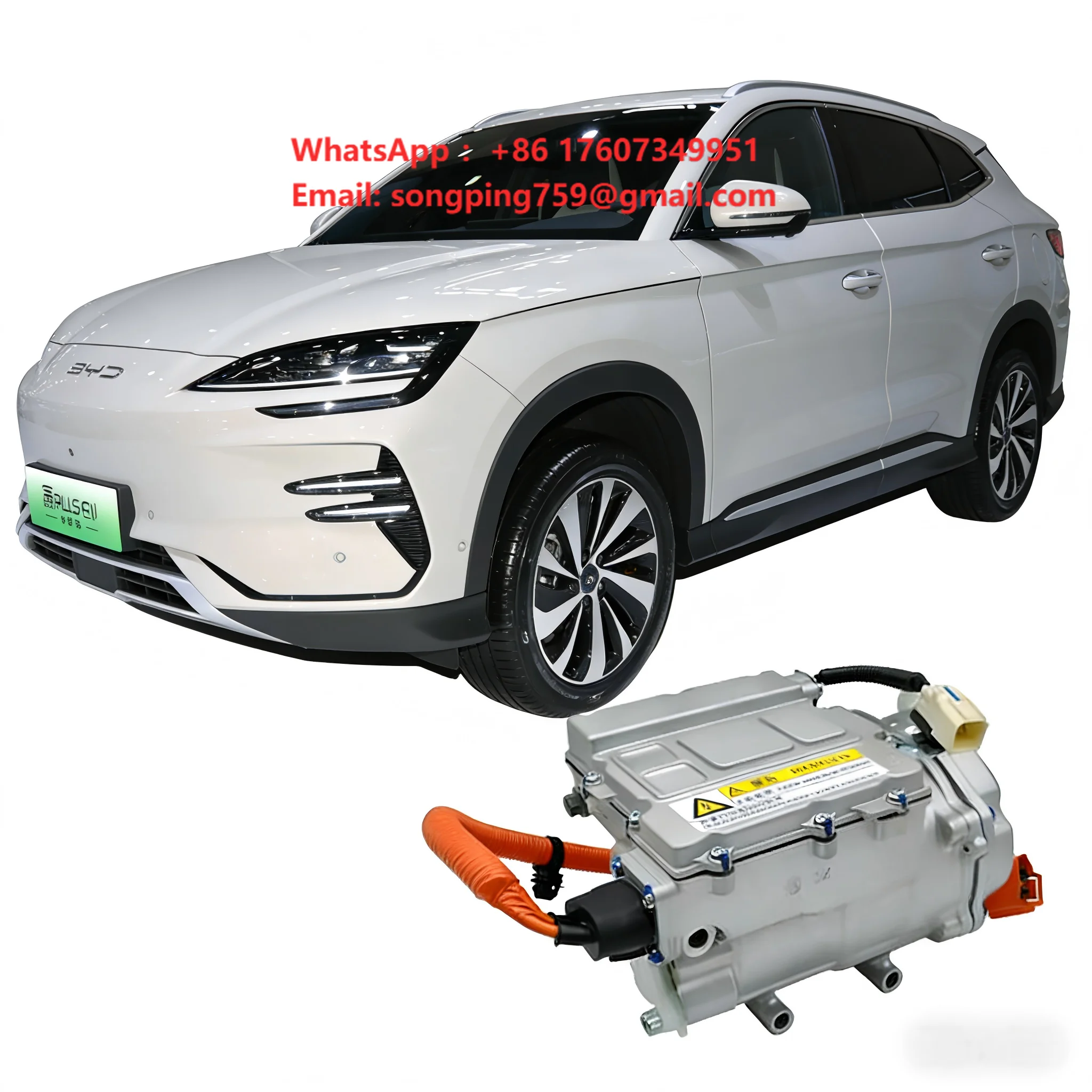 OEM Auto air Conditioning System Accessories Electric Ac Compressor for BYD Song PLUS EV