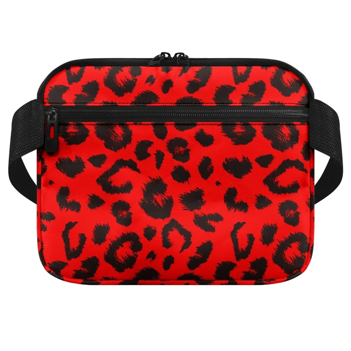 Leopard Print Waist Bag Stylish Practical Adjustable Nurse Belt Bag Hospital Doctor Physician Assistant Portable Fanny Pack 2023