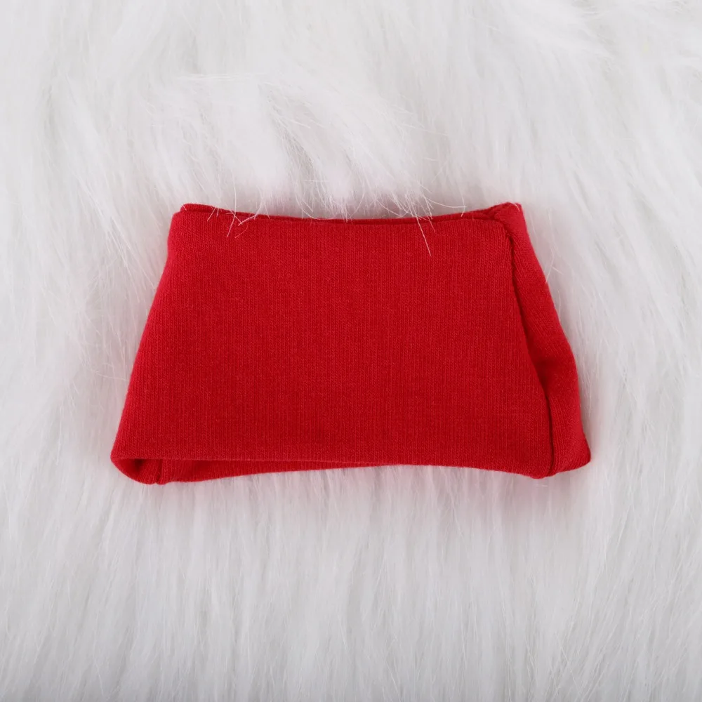 Solid Color Knitted Short Top For 4th Gen Mini Labubu Doll Multi-color Simple Casual Inner Layering Doll Bottom Outfit