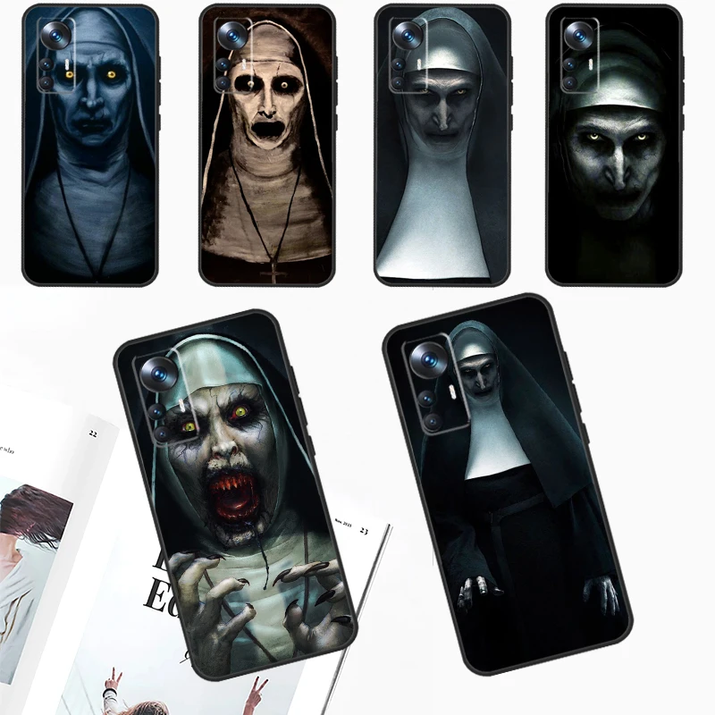 The Nun Valak Horror For POCO M6 Pro X6 Pro X3 X5 F3 F5 M5s Phone Case For Xiaomi 14 12T 11T 13T Pro 12 13 Lite