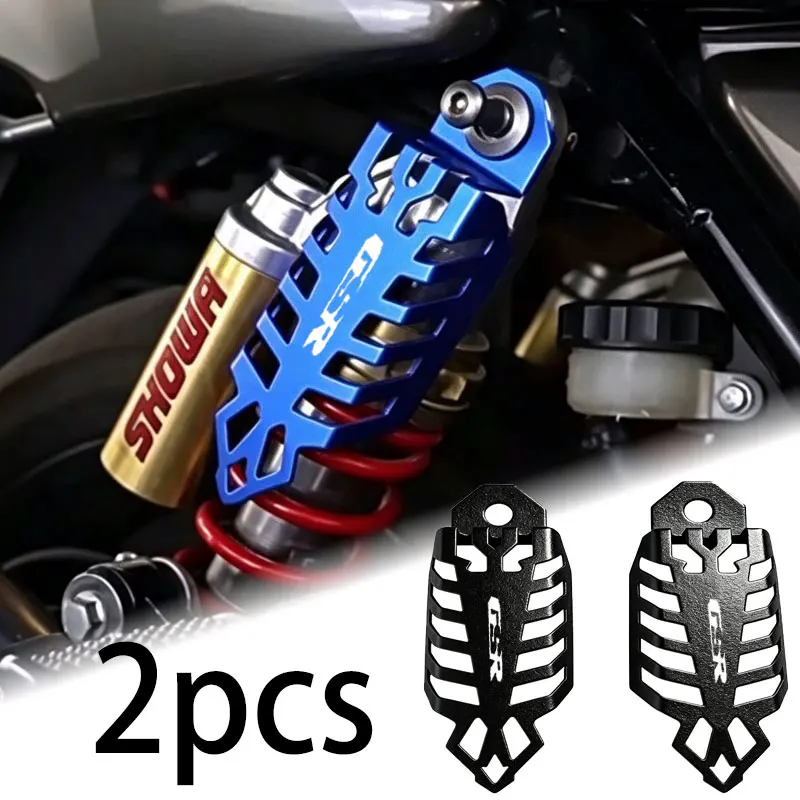 Couvercle décoratif pour amortisseur modifié, couvercle de protection pour amortisseur, pour Suzuki GSR 750 600 400 GSR400 GSR600 GSR750