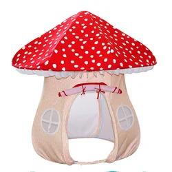 Children's mushroom tent photography props play house toy doll hut home decoration private space game house